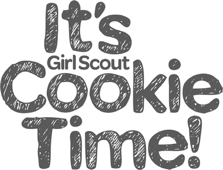 It's Girl Scout Cookie Time!