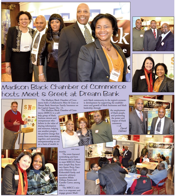 Madison Black Chamber of Commerce hosts Meet & Greet at Dream Bank