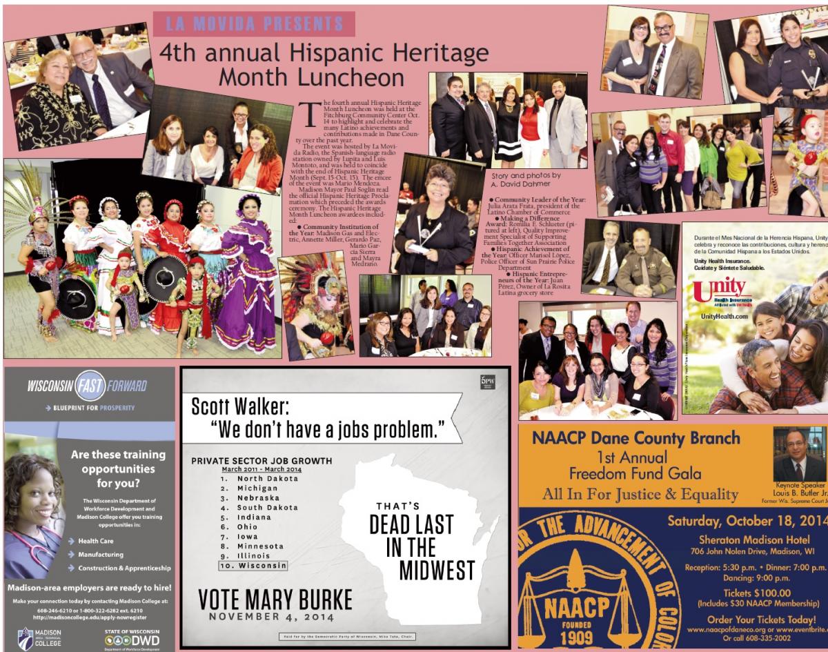 La Movida presents the 4th Annual Hispanic Heritage Luncheon